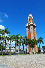 Clock tower in Hong Kong