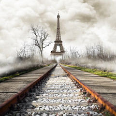 Parigi in treno vintage