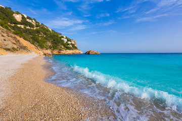 Javea Playa Ambolo beach Xabia in Alicante