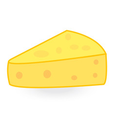 butter isolated on white background