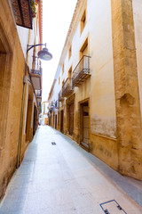 Javea Xabia old town streets in Alicante Spain