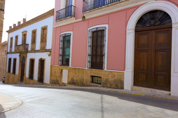 Javea Xabia old town streets in Alicante Spain