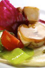Chicken with beets