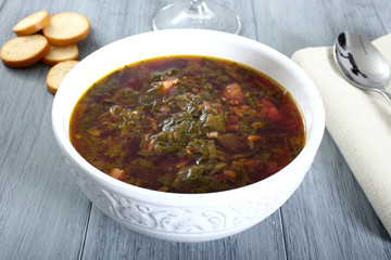 zuppa di verdure loboda pianta