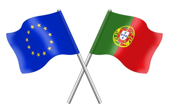 Flags : Europe and Portugal
