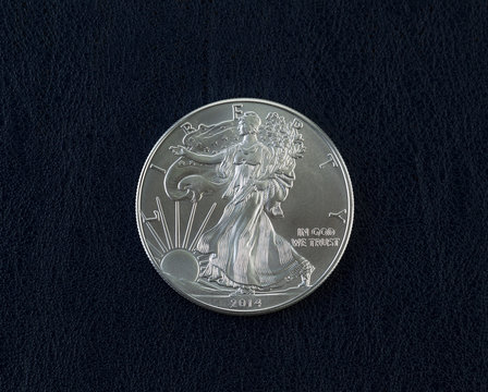 Uncirculated American Silver Eagle Dollar Coin