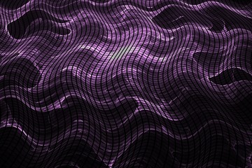 Background Wave Purple