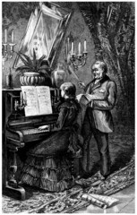 The Piano Lesson - end 19th century