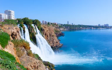 Fototapeten Wasserfall Antalya, Türkei © luchschenF