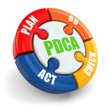 PDCA. Plan, do, check, act.