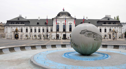 palace in Bratislava, Slovakia, Europe
