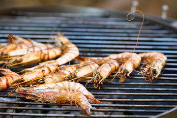 Grilled shrimp