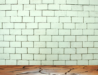 white brick wall background
