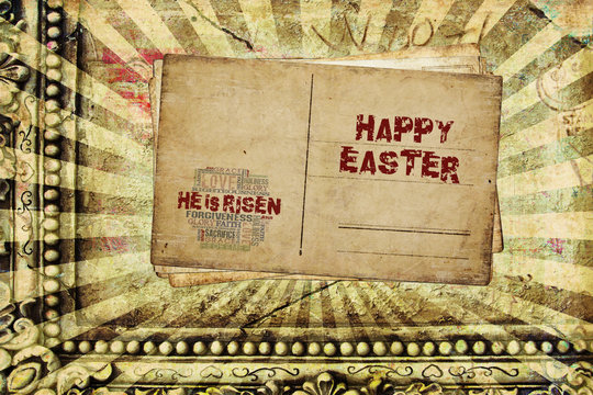 He is risen Religious Background