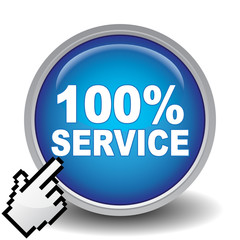 100% SERVICE ICON