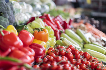 Vegetables on the market