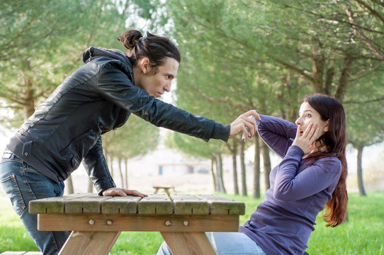 quarrel between boys