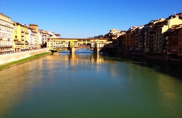 Obraz premium ponte Vechio we Florencji we Włoszech