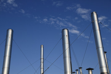 Schornsteine aus Stahl