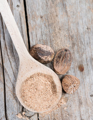 Nutmegs (fresh grated)