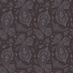 Seamless Paisley background.