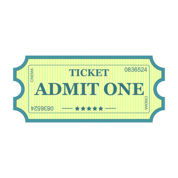 Admit One ticket