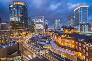 Foto op Plexiglas Marunouchi, Tokyo, Japan © SeanPavonePhoto