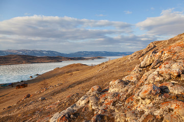 Baikal, Small sea ice crossing