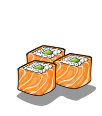 Sushi salmon