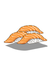 Sushi salmon