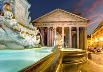 Foto op Plexiglas Pantheon - Rome © TTstudio