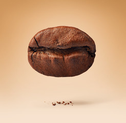 Obrazy na Szkle  Ziarna kawy na tle
