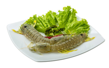 Raw Spiny lobster