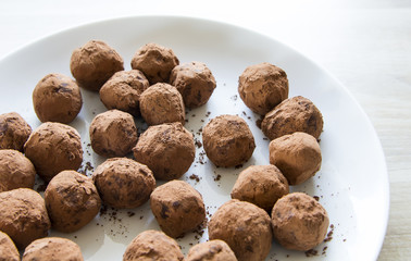 chocolate truffles