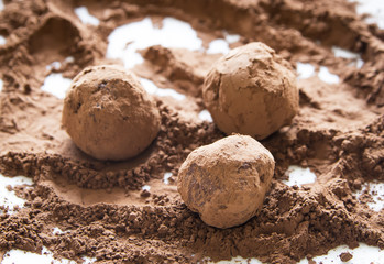 chocolate truffles