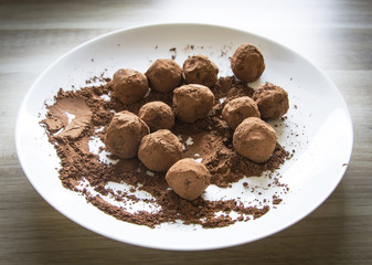 chocolate truffles