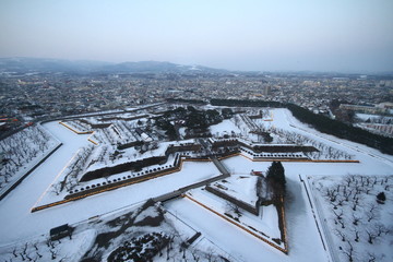 Fototapeta premium Fort Goryokaku, Hokkaido