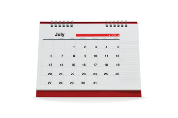 July calendar