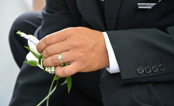 Wedding hand