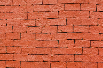 Obraz premium old red brick wall texture
