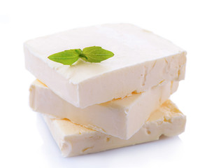 Tasty butter isolated on white