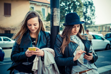 two beautiful friends authentic