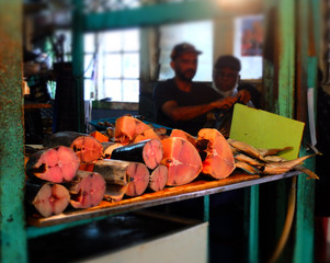 Sonnenuntergang auf Mauritius