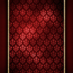 Double layered patterned background