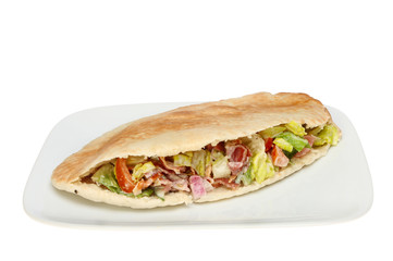 Stuffed pitta