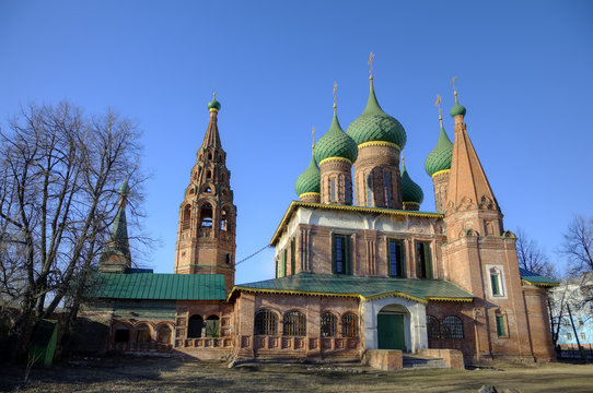 Church of St. Nicholas the Wet. Yaroslavl, Russia