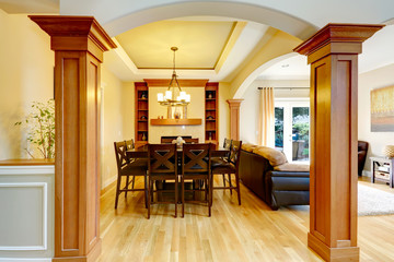 Fototapeta premium Luxury home interior.