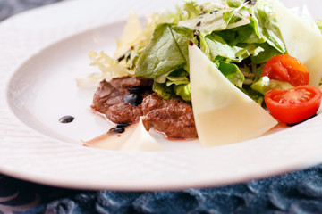 meat with vegetables