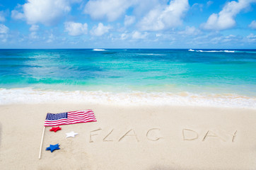 Flag day background