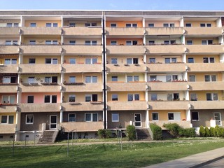 Plattenbau der ehemaligen DDR
